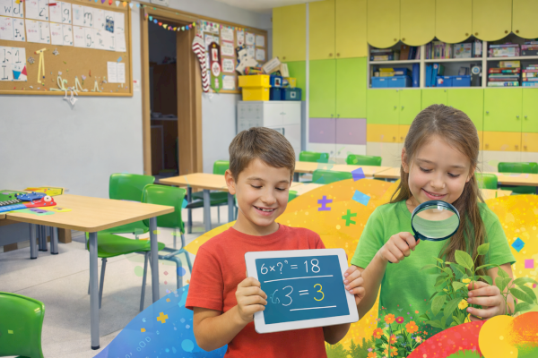 Montaż nowego sprzętu na boisku szkolnym